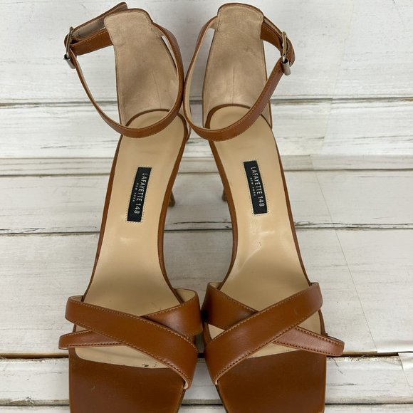 Lafayette 148 Lula ankle strap sandal - Picture 2 of 5